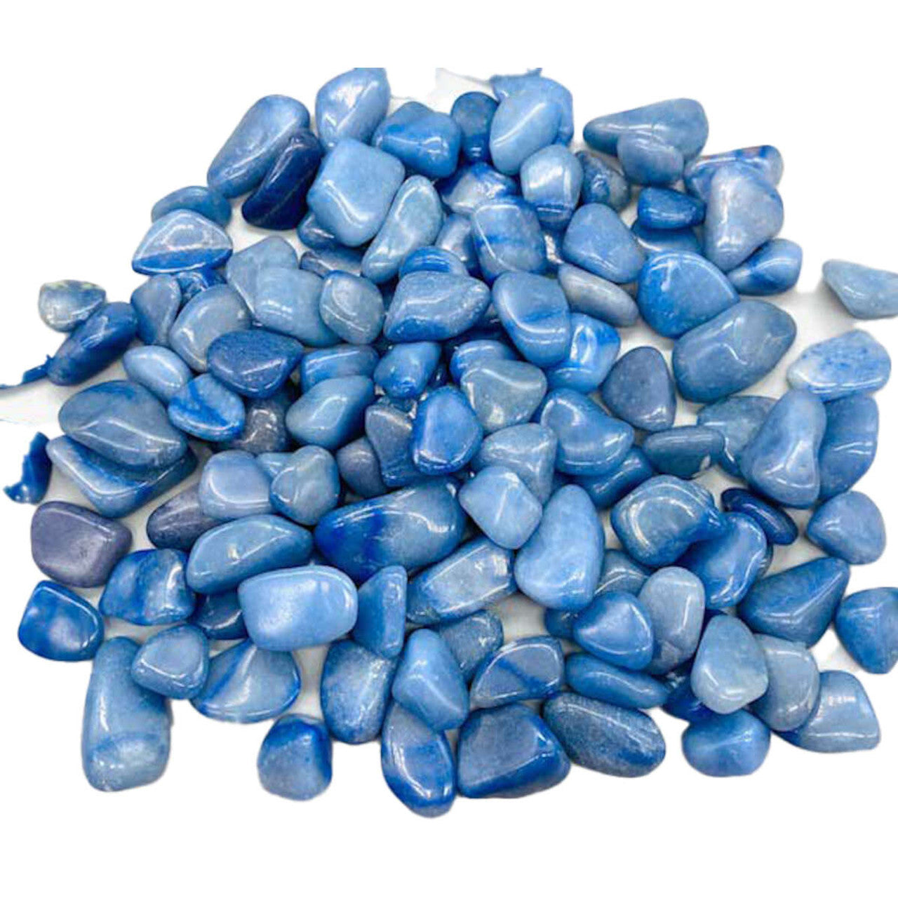 Aventurine Blue Tumbled Stones - 1 pound crystal by Sophie's Attic
