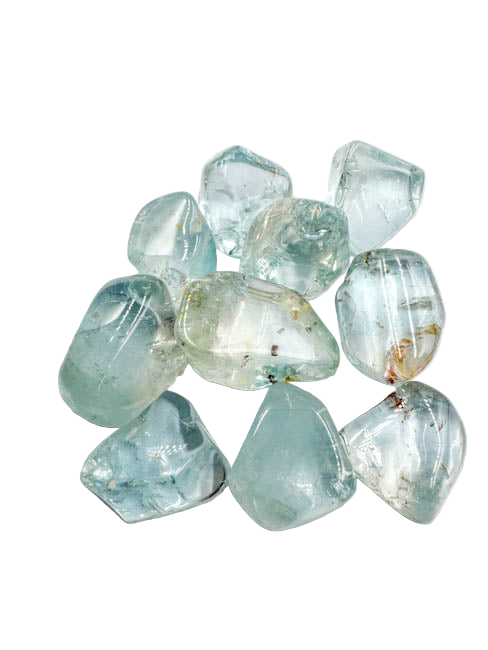 Topaz Blue Tumbled Stones - 1 pound crystal by Sophie's Attic