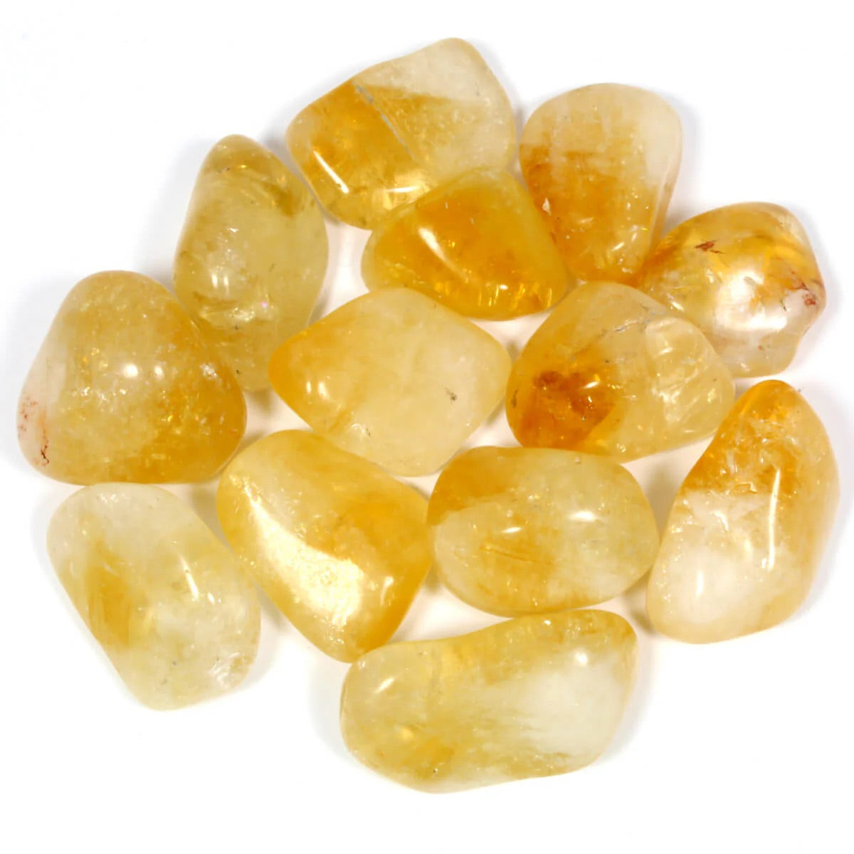 Citrine Tumbled Stones - 1 pound crystal by Sophie's Attic