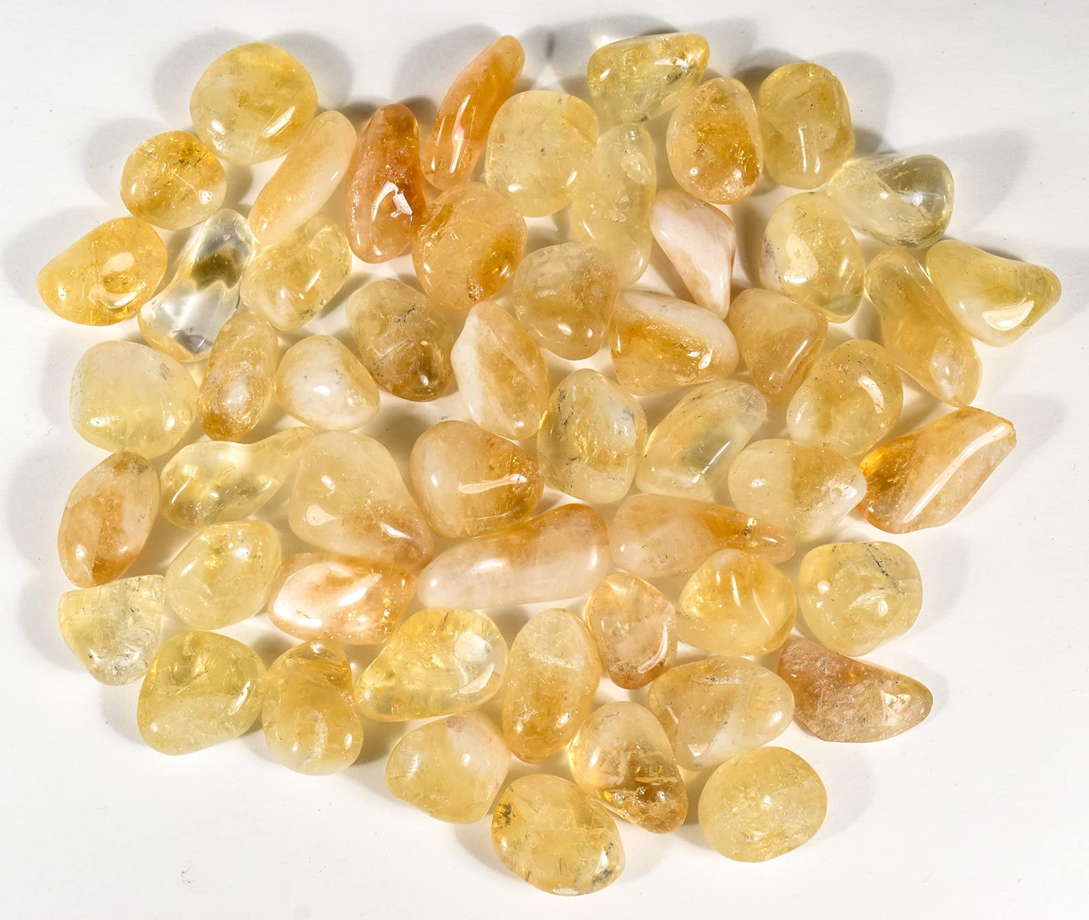 Citrine Tumbled Stones - 1 pound crystal by Sophie's Attic