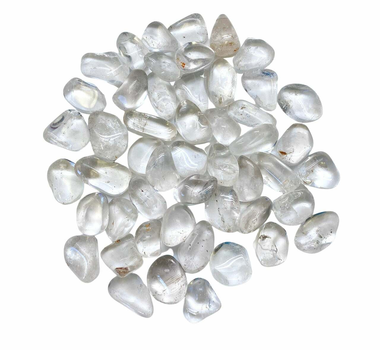 Clear Quartz Tumbled Stones - 1 pound crystal by Sophie's Attic