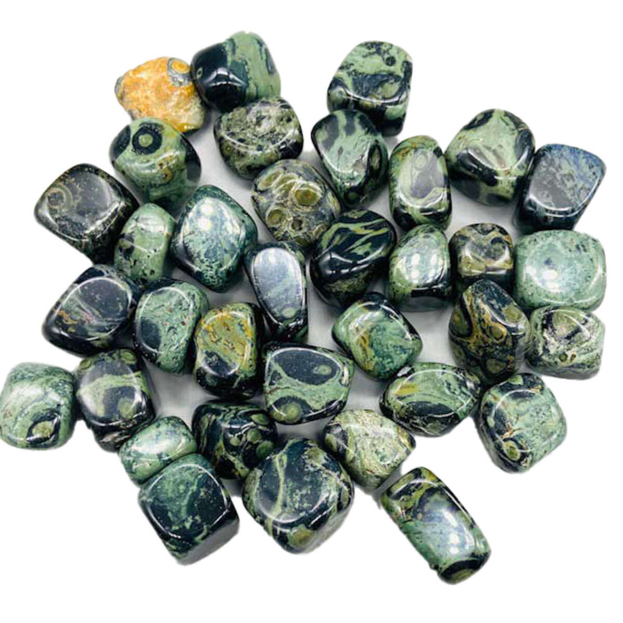 Jasper Kambaba Tumbled Stones - 1 pound crystal by Sophie's Attic