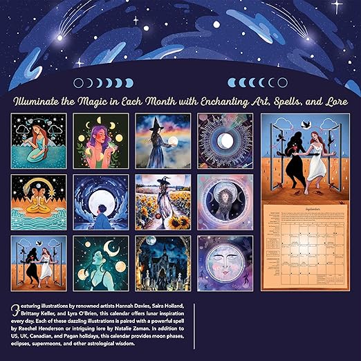 2026 Magical Moon Calendar by Llewellyn Calendar Sophie's Attic
