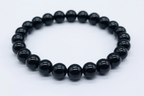 Black Obsidian 8mm Beaded Bracelet - Protection & Grounding Crystal Jewelry jewelry Sophie's Attic