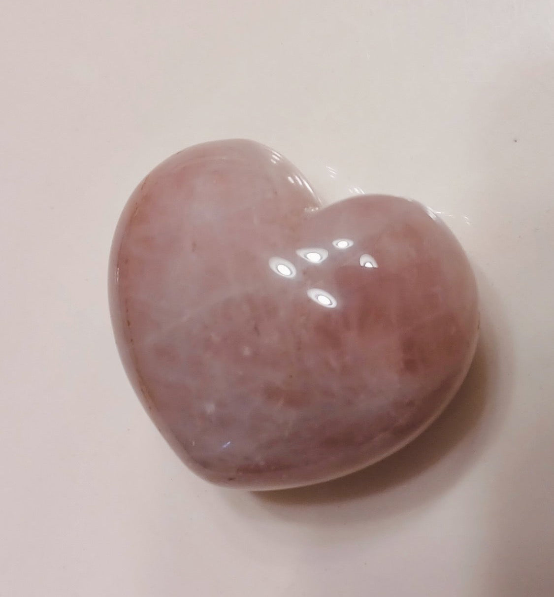 Rose Quartz Crystal Gift Set with Beaded Bracelet, Polished Heart and Tumbled Stone jewelry Sophie's Attic