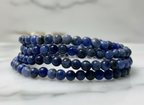 Sodalite Bracelet - 4mm jewelry Sophie's Attic