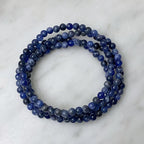 Sodalite Bracelet - 4mm jewelry Sophie's Attic