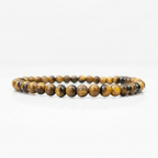 Tiger Eye Natural Stone Bracelet 4mm jewelry Sophie's Attic