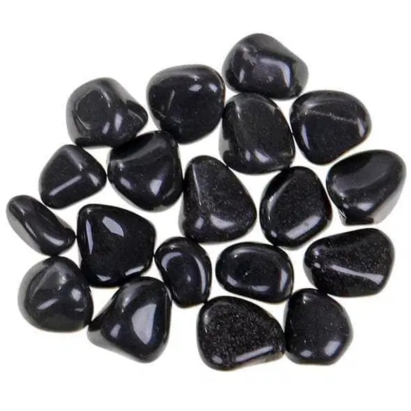 Onyx Black Tumbled Stones - 1 pound crystal by Sophie's Attic