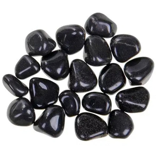 Black Onyx Tumbled Stones 1 lb - Grounding, Determination & Strength crystal Sophie's Attic